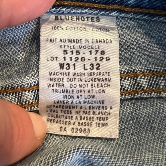 Vintage Relaxed Low Rise Straight Leg Jeans - Picture 7 of 9